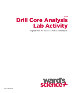 Drill Core Analysis Lab Activity
