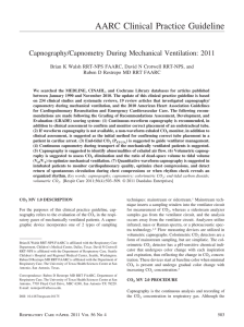 Capnography/Capnometry During Mechanical