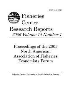 Proceedings of the 2005 North American Association of Fisheries