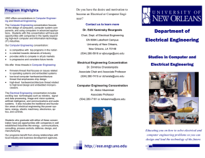 Studies in Computer and Electrical Engineering