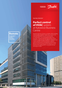 Perfect control of HVAC system at Katowice Business