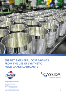cassida energy and cost saving flyer