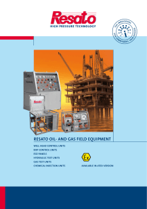 resato oil- and gas field equipment