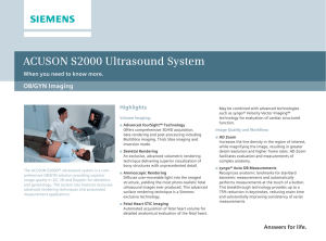 ACUSON S2000 Ultrasound System