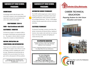 District Career Technical Program Brochure