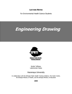 Engineering Drawing - Distant Production House University