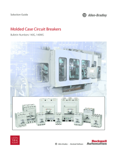 Molded Case Circuit Breakers Selection Guide