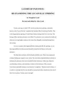 Layers of Injustice: Re-Examining the Lucasville