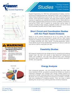 Feasibility Studies Energy Analysis Short Circuit and Coordination