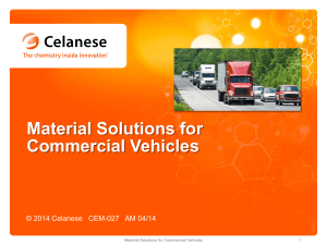 Material Solutions for Commercial Vehicles