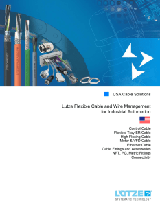 Lutze Flexible Cable and Wire Management for Industrial