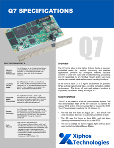 Q7 Product Information
