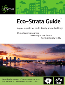 Enerpro Eco-Strata Guide