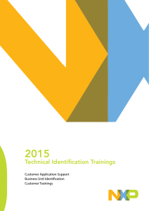 Technical Identification Trainings