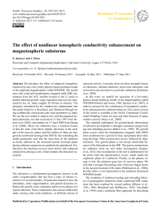 The effect of nonlinear ionospheric conductivity enhancement on