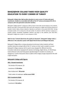 bahçeşehir college takes high-quality education to every corner of