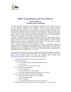 Frontiers of DC technology - IEEE Power and Energy Society