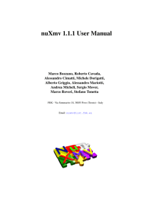 nuXmv user manual