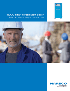 MODU-FIRE® Forced Draft Boiler