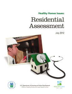Residential Assessment - Healthy Housing Solutions