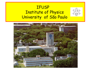 IFUSP Institute of Physics University of São Paulo