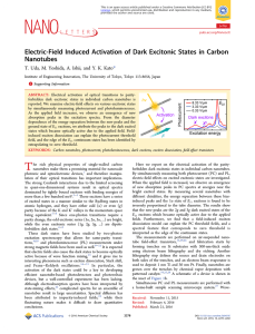 Electric-Field Induced Activation of Dark