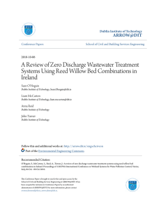 A Review of Zero Discharge Wastewater Treatment