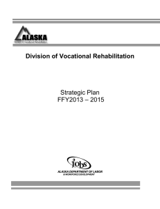Strategic Plan 2013 - Alaska Department of Labor and Workforce