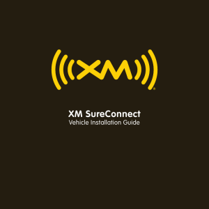 XM SureConnect Installation Guide