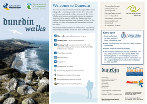 DOC walks around Dunedin - Department of Conservation