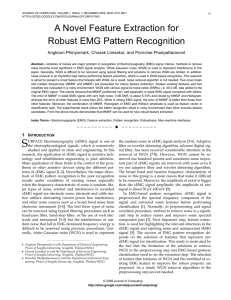 A Novel Feature Extraction for Robust EMG Pattern