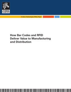 How Bar Codes and RFID Deliver Value to Manufacturing and
