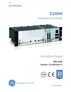 D20MX - GE Grid Solutions