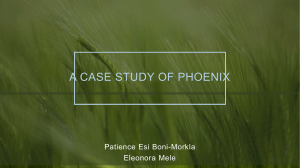 A case study of Phoenix