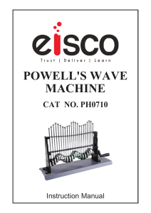 20EP710 Powell's Wave Machine