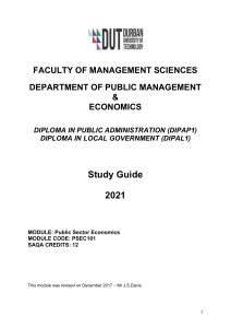Public Sector module Guide  2021 f917827dcfb7fb16e9c9ddb800635e71