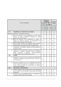 EXXI A&R EPC Schedule 10 - Mechanical Completion Checklist (execution version) (3)