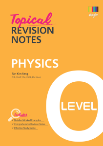 Topical Revision Notes Physics O Level ( PDFDrive )