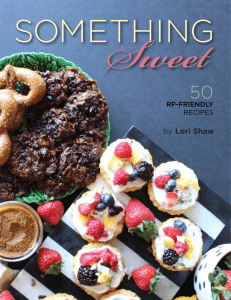 RP - Something Sweet Cookbook