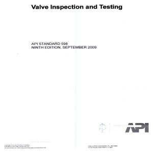 API-598 - SEPT.2009-9th Edition