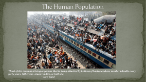 Human Population and Demographics