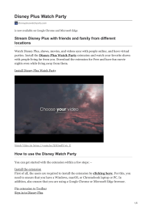 disneypluswatchparty.com-Disney Plus Watch Party