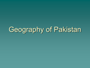 Geography of Pakistan1