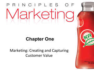 Principle of Marketing 