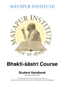 Bhakti-Shastri-Student-Handbook