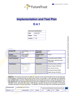 Test Plan Sample (Based on ISO/IEC/IEEE 29119)