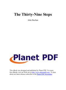 The Thirty-Nine Steps NT