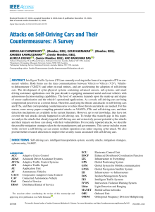 Attacks on Self-Driving Cars and Their Countermeasures A Survey