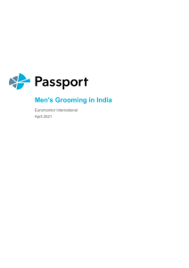 Men's Grooming in India