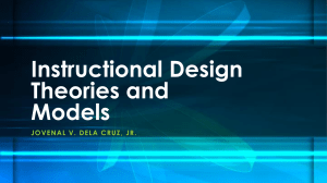 Instructional Design Theories and Models  
